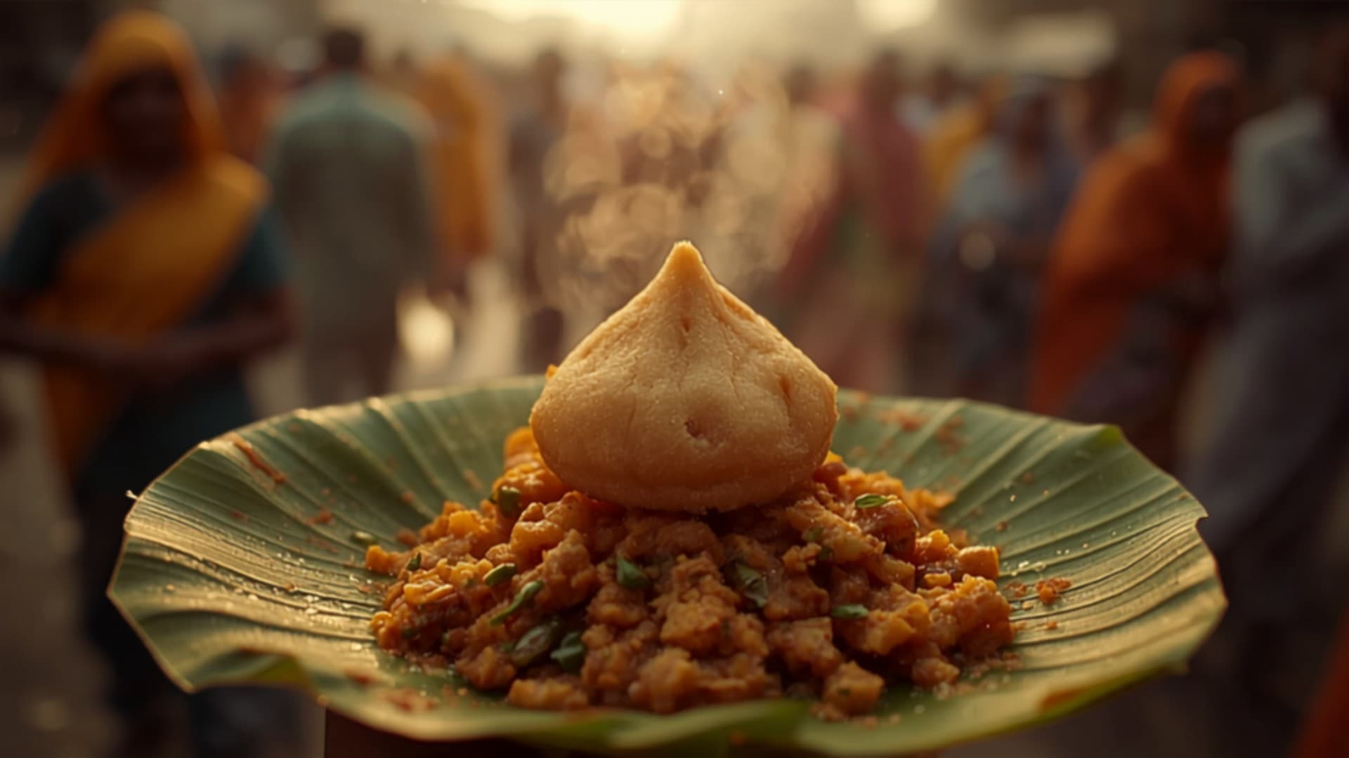 Banarasi breakfast map — kachori before the ghats